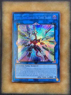 Yugioh Firewall Dragon Darkfluid - Neo Tempest Terahertz MP24-EN130 Secret NM - Image 1
