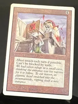 Magic the Gathering MTG Unlimited Juggernaut NM (Beta Bob) - Image 1