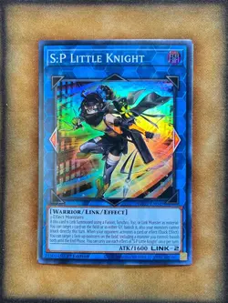 Yugioh S:P Little Knight RA03-EN049 Super Rare 1st Ed NM - Image 1