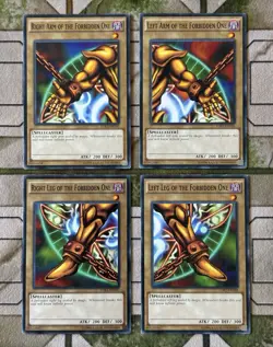 YuGiOh LIMBS OF THE FORBIDDEN ONE Card Lot - Image 1