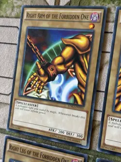 YuGiOh LIMBS OF THE FORBIDDEN ONE Card Lot - Image 2