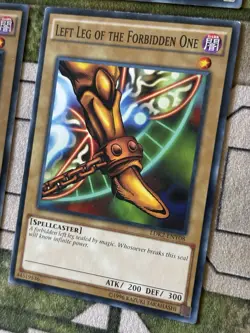 YuGiOh LIMBS OF THE FORBIDDEN ONE Card Lot - Image 5