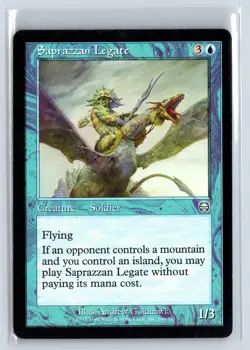 SAPRAZZAN LEGATE - MTG Magic the Gathering Card - Mercadian Masques - Uncommon - Image 1