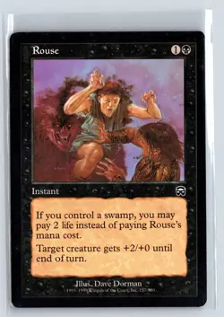 ROUSE - MTG Magic the Gathering Card - Mercadian Masques - Common - Image 1