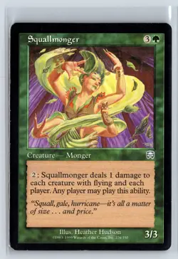 SQUALLMONGER - MTG Magic the Gathering Card - Mercadian Masques - Uncommon - Image 1
