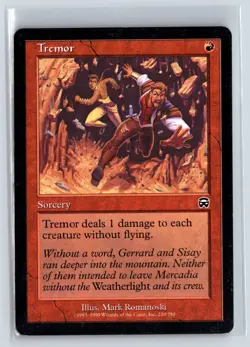 TREMOR - MTG Magic the Gathering Card - Mercadian Masques - Common - Image 1