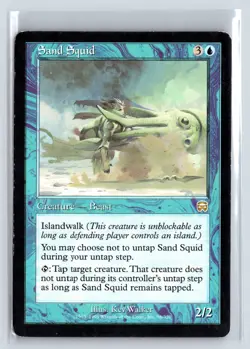 SAND SQUID - MTG Magic the Gathering Card - Mercadian Masques - Rare - Image 1