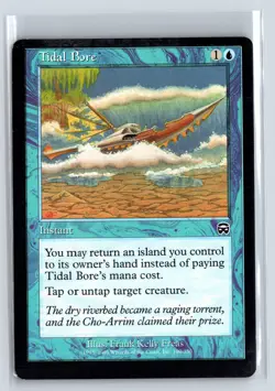 TIDAL BORE - MTG Magic the Gathering Card - Mercadian Masques - Common - Image 1