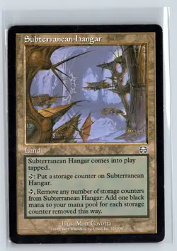 SUBTERRANEAN HANGAR - MTG Magic the Gathering Card - Mercadian Masques Uncommon - Image 1