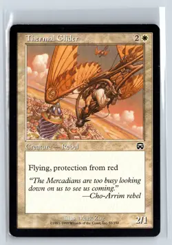 THERMAL GLIDER - MTG Magic the Gathering Card - Mercadian Masques - Common - Image 1