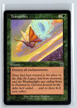 TRANQUILITY - MTG Magic the Gathering Card - Mercadian Masques - Common - Image 1