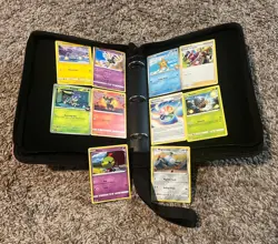New Pokemon Card Trading Binder (Pink Pokeball) with Bonus 10 Free Cards! - Image 3
