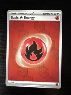 Fire Energy - SVE002 - Pokemon Shrouded Fable Holo Card NM - Image 1