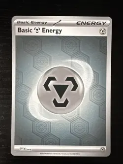 Basic Metal Energy - SVE008 - Pokemon Shrouded Fable Reverse Holo Card NM - Image 1