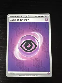Psychic Energy - SVE005 - Pokemon Shrouded Fable Holo Card NM - Image 1