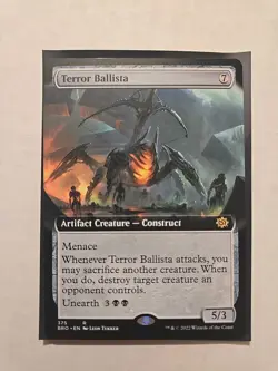 Terror Ballista (Borderless) - The Brothers' War - LP - MTG Magic Rare Creature - Image 1