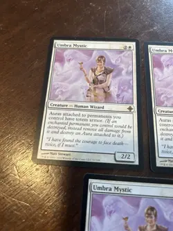 3x Umbra Mystic ~ NM Rise of the Eldrazi Excellent Magic MTG - Image 2