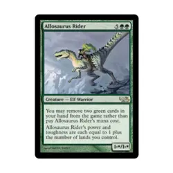WOTC MtG Elves vs. Goblins Allosaurus Rider (R) EX - Image 1
