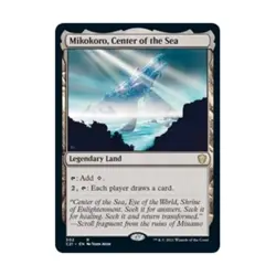 WOTC MtG Commander 2021 Mikokoro, Center of the Sea (R) NM - Image 1