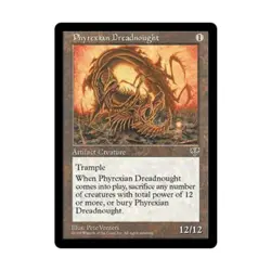 WOTC MtG Mirage Phyrexian Dreadnought (R) Fair- - Image 1