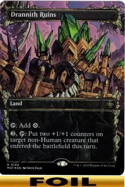 1x - Drannith Ruins - [ SELECT] - March of the Machine: The Aftermath - NM MTG - Image 5