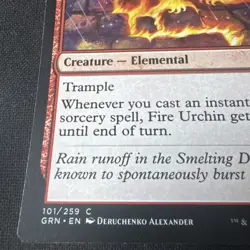 Magic the Gathering (mtg): GRN: Fire Urchin - Image 2