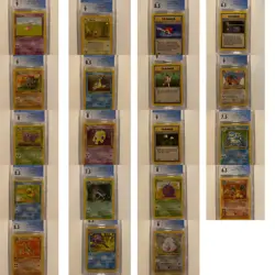 Pokemon Card Set - 1999 & 2000 Formats - CGC Graded 78 Card BULK - Image 3