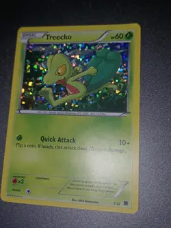 McDonald's Treecko Holo Card 1/12 Pokemon Promo TCG 2015 - Image 2