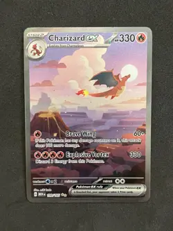 Charizard ex Special Illustration Rare 199/165 Pokemon Scarlet Violet 151 SIR - Image 1