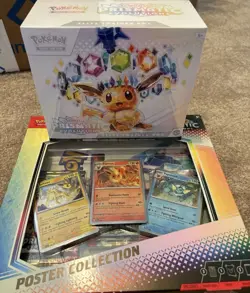 Pokemon TCG: Prismatic Evolutions Elite Trainer Box & Poster Collection - SEALED - Image 1