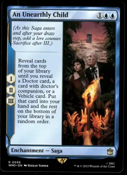 4x An Unearthly Child - Universes Beyond: Doctor Who - NM - MTG - Image 1