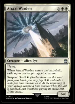 4x Atraxi Warden - Universes Beyond: Doctor Who - NM - MTG - Image 1