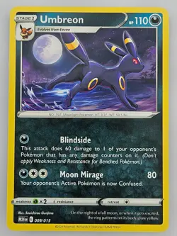 Pokemon TCG - 009/015 Umbreon Regular McDonald's Promo 2025 M24EN - Image 1