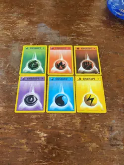 Pokemon Neo Genesis 1st Edition Energy Cards 106/111 - 111/111 - Image 1