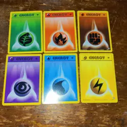 Pokemon Neo Genesis 1st Edition Energy Cards 106/111 - 111/111 - Image 2