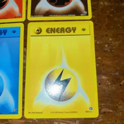 Pokemon Neo Genesis 1st Edition Energy Cards 106/111 - 111/111 - Image 5