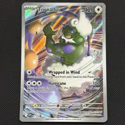 Tornadus Illustration Rare Black Star Promo SVP210 White Flare TCG 210 Pokemon - Image 1