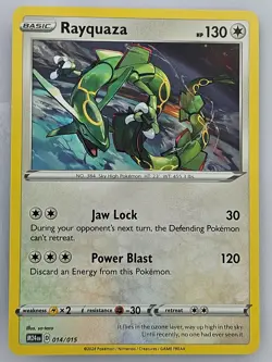 Pokemon TCG - 014/015 Rayquaza Regular McDonald's Promo 2025 M24EN - Image 1