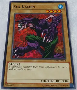 Yugioh 1x Sea Kamen AP06-EN014 Common Short Print Unlimited Edition Near Mint - Image 3