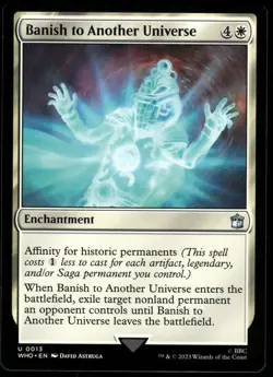 4x Banish to Another Universe - Universes Beyond: Doctor Who - NM - MTG - Image 1