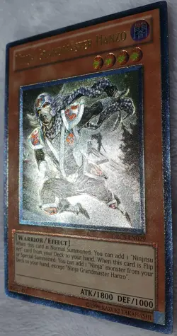 Yugioh 1x Ninja Grandmaster Hanzo ORCS-EN029 Ultimate Rare Unlimited Edition NM - Image 4