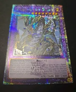 Thunder Dragon Colossus (Quarter Century Secret Rare) RA03-EN036 Yugioh! 1st Ed. - Image 1