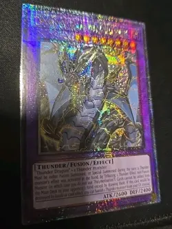 Thunder Dragon Colossus (Quarter Century Secret Rare) RA03-EN036 Yugioh! 1st Ed. - Image 2
