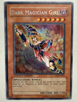Yugioh: Dark Magician Girl - CT2-EN004 - Secret Rare - Limited Edition - MP - Image 1