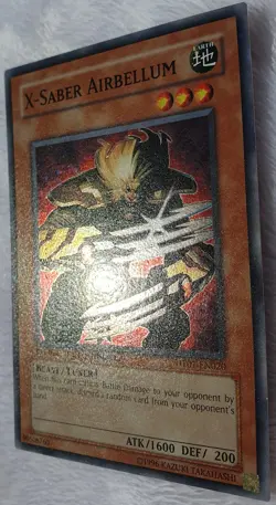 Yugioh 1x X-Saber Airbellum DT01-EN020 Super Rare Duel Terminal Near Mint - Image 2