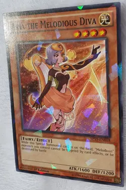 Yugioh 1x Aria the Melodious Diva SP15-EN018 Shatterfoil 1st Edition NM - Image 5