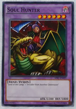Yugioh 1x Soul Hunter AP07-EN021 Common Short Print Near Mint - Image 1