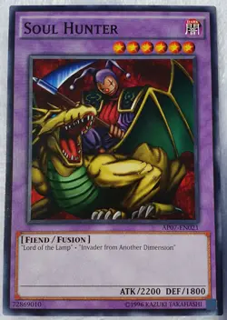 Yugioh 1x Soul Hunter AP07-EN021 Common Short Print Near Mint - Image 2