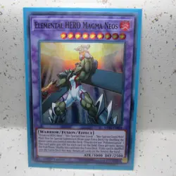 Elemental HERO Magma Neos SHVA-EN034 1st Edition Super Rare Near Mint NM Yugioh - Image 1