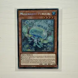 Mulcharmy Purulia INFO- EN027 Secret Rare 1st Edition YuGiOh Card Near Mint - Image 1